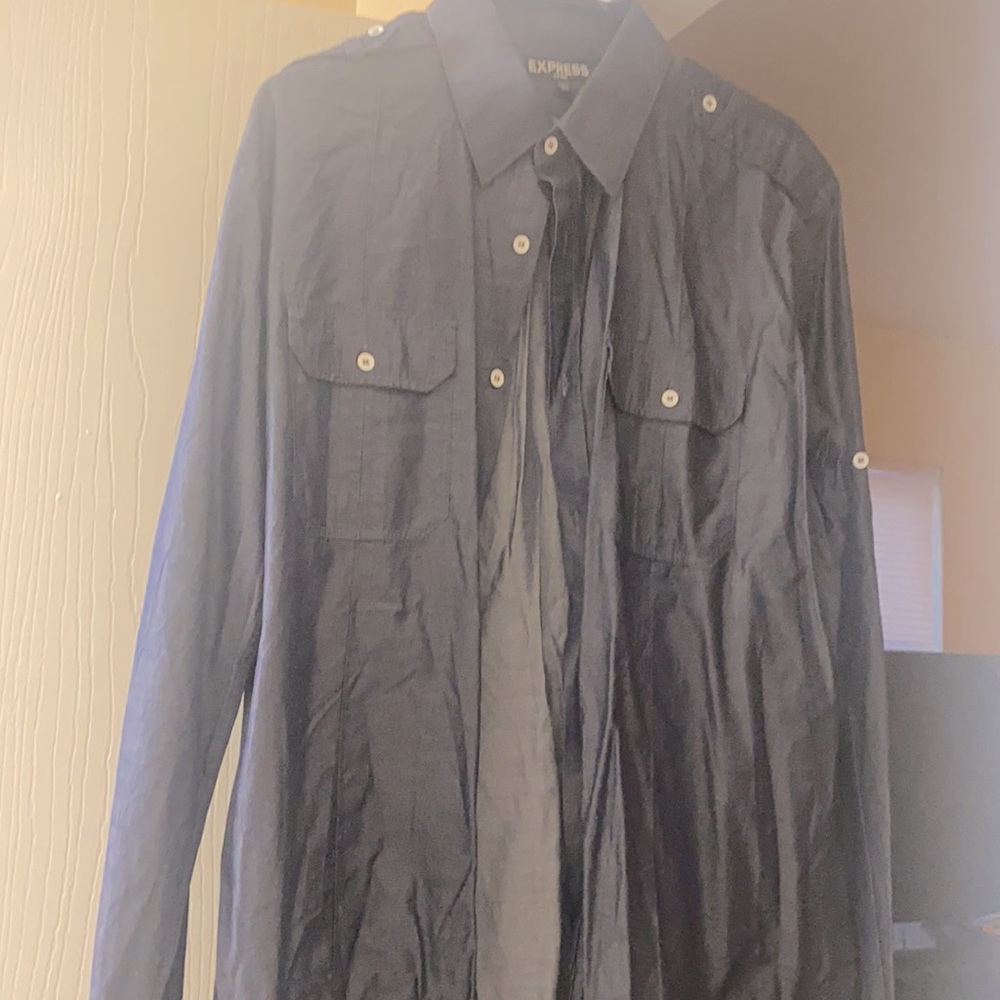 Men’s slim fitted express shirt